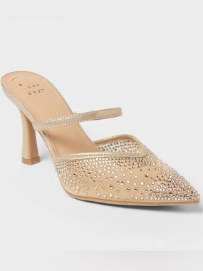 A New Day -Women’s Sonia Heels with Memory Foam Insole Size 7.5